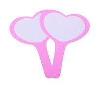 ABOOFAN 2 pièces Paddle Effaçable Forme de Cœur Tableau à Main pour Écriture et Notation Tableau de Vote et Score Portable pour Événements Sportifs et Écoles