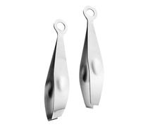 ABOOFAN 2 Pièces Pince à Épiler Inoxydable Lot de Outils de Cuisine Ergonomiques pour Déplumer Volaille Préparation