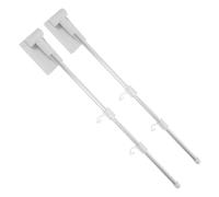ABOOFAN 2 Pièces Porte-étiquette Magnétique pour Rayons de Supermarché Barre de Suspension pour Classification des Zones Support et Facile à Installer