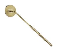 ABOOFAN 2 Pièces Presse Grise à Manche Long Tout cuivre éteignoir à mèche Presse à Cendres à Long Manche DIY Meditation Accessoires Home Decor Cire Bougie Bougies Coniques Presse en Laiton