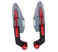 ABOOFAN 2 pièces Protège-mains Alliage Aluminium et Plastique Déflecteurs Coupe-vent pour Électriques Protection Guidon Robuste et Polyvalente Accessoire de Protection Main Adapté à