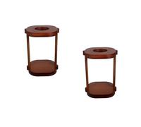 ABOOFAN 2 Pièces Support De Café Portable Support De Filtre à Cône De Café Verser Porte-filtre En Forme De Cornet De Rangement Pour