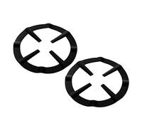 ABOOFAN 2 Pièces support pour pot à grille de brûleur à café wok travailler sur support de plaque de cuisson à gaz support de cuisinière à gaz Avec couverture support de bague trépied