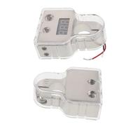 ABOOFAN 2 Pièces Terminal et Facile à Installer avec Affichage Intégré de Batterie Automobile Compatible Robuste pour Modification Audio