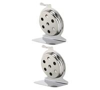 ABOOFAN 2 Pièces Thermomètre Cuisine en Verre et Acier Inoxydable pour Cuisson et Cuisson au Four Base Pratique et Transport Facile