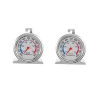 ABOOFAN 2 Pièces thermomètre de four Thermomètre à lecture instantanée pour la cuisson Métal