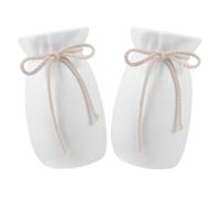 ABOOFAN 2 Pièces Vase à Fleurs en Plastique, Petit Modèle Abs Effet
