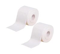 ABOOFAN 2 rouleaux Serviettes Jetables Coton Épaisses pour Visage Usage Sec et Humide Lingettes Démaquillantes Blanches Légères et Durables Pratiques pour Voyage et Soins Peau