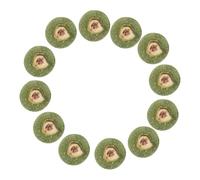 ABOOFAN 20 Pièces Gâteaux de Lapin à Mâcher, Friandise Naturelle | Aliment de Grignotage en Herbe, Soutien Calcium, pour Petits Animaux et Rats Domestiques