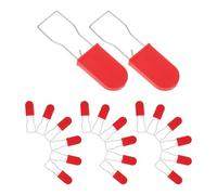 ABOOFAN 20 Pièces Lot de Sceaux de Sécurité pour Logistique avec Cadenas Antivol Scellés Résistants pour Emballage et Expédition Fiables