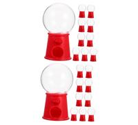 ABOOFAN 20 Pièces Machine à Bonbons Chewing-gum De Distributeur Automatique Boule De Gomme. Machine Jouet De Tornades De Bonbons Miniature Bureau Petit Cadeau