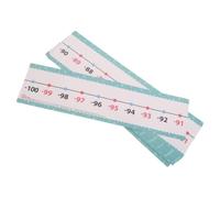 ABOOFAN 20 Pièces Matériel Pédagogique de Mathématiques Réutilisable en Papier Axe Numérique de 100 à 100 pour Addition et Soustraction, Maison Classe