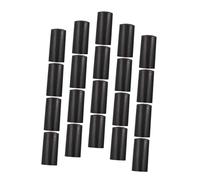 ABOOFAN 20pièces Capsules Thermorétractables pour Bouteille De Vin Noir Film De Scellage à Chaleur Couvre-Bouchon pour Bouteilles Capsule De Sécurité Pratique Et Élégante