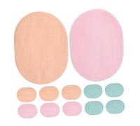 ABOOFAN 24 pièces Éponges Nettoyantes Visage Multi-fonctions Délicates et Épaisses Exfoliantes et Pratiques pour Nettoyage Quotidien et Démaquillage Emballage Individuel Portable
