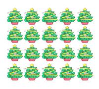 ABOOFAN 25 Pièces Broche Du Père Noël Cotillons De Noël Chapeau Épinglette Broche Led De Noël Broches Bonhomme De Neige Led Épinglette De Noël Jouets Lumineux De Noël Manquer Badge Éclair