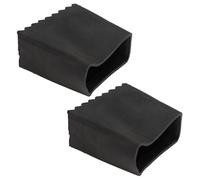 ABOOFAN 2Pcs Coussinets d'Échelle Antidérapants Patins de Pied en Caoutchouc Remplaçables Accessoires de Sécurité pour Usage Domestique et Professionnel