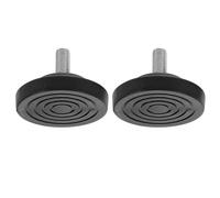 ABOOFAN 2pcs Pieds Réglables pour Meubles M8/m10 en Plastique et Fer, Patins Antidérapants pour Équipements de Fitness et Armoires, Stabilisateur Robuste pour Maison et Salle de Sport