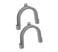 ABOOFAN 2pièces Support u Pour Tuyau De Vidange Crochet De Vidange Collier De Serrage Pour Machine à Laver Guide De Tuyau Kit De De Lave-vaisselle Support Pour Évacuation