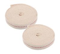 ABOOFAN 2rouleaux Mèche De Lampe à Pétrole Coton Pur pour Lampe Vintage Et Lanterne De Camping Mèche De Rechange pour Brûleur De à Pétrole