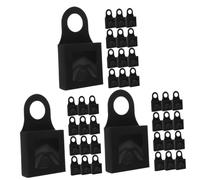 ABOOFAN 3 Ensembles Coffret Vin Rouge Étui en Papier pour Porte-vin Rouge Boîtes De Bouteilles De Boîtes À Bouteilles Suspendues Papier Kraft Black 20 Pièces * 3