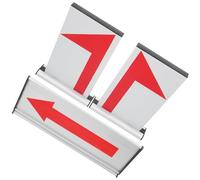 ABOOFAN 3 pièces Convertisseur de Service Basket-Ball Accessoire Arbitre Matchs Compétition Tableau Aluminium Multifonction pour Suivi Statistiques et Transition Droite de Jeu