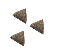 ABOOFAN 3 Pièces Jouets Bac à Sable Jouets Miniatures Egypte Ancienne pour Les Enfants Mini-Jouets Jouets pour Enfants Figurine Pyramide Pendules à Quartz Pendules Antiques Golden Résine