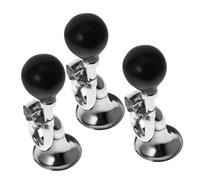 ABOOFAN 3 pièces Klaxon Vélo Rétro Corne à Air Manuelle Compacte et Résistante Accessoire Cycliste pour Guidon Sonnette Vélo Adulte Silencieuse et Facile à Installer pour Sorties Plein