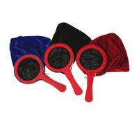 ABOOFAN 3 Pièces Paquet Magique à Poignée Torsadée avec Fermeture Éclair | Accessoire de Scène pour Spectacles et Occasions Spéciales, Compartiment Dissimulé, Débutants et Magiciens