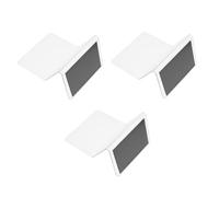 ABOOFAN 3 Pièces Plaque de Soutien Arrière en Plastique Baffle Pratique | Déflecteur Anti Chute, Design Magnétique, Usage Supermarché et Centre Commercial