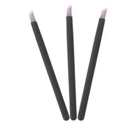 ABOOFAN 3 Pièces Tête De Broyage De Quartz Outil Repousse Cuticules Dissolvant D'ongle Tige Polie à Ongles De Dissolvant Pour Vernis à Ongles Dissolvant De Cuticule Black Plastique