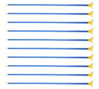 ABOOFAN 30 Pièces Flèches à Ventouse Garçon Fille Flèches de Remplacement pour Jeu de Tir à Arc Sécurité Plastique Souple pour Activités Intérieures et Extérieures