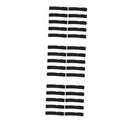 ABOOFAN 30 Pièces sangle de bento ceinture pour pique- petites bandes élastiques sangle d'étanchéité pour récipient à lunch groupe de bento élastique bandes nylon Noir