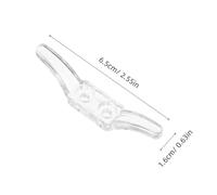 ABOOFAN 32 Pièces Enrouleur De Corde à Rideaux -câbles pour Stores Crochet De Fenêtre pour Stores Enrouleur De Cordon Aveugle De Sécurité Crochet De Cordon Aveugle Transparent