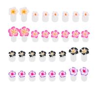 ABOOFAN 32 Séparateurs D’Orteils en Silicone Coloré Lot 4 Sets Protège-Ongles pour Pédicure Soulagement Correction Alignement Outil Manucure et Nail Art