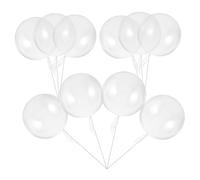 ABOOFAN 35 Pièces Ballons Bobo Transparents pour Décorations de Mariage Anniversaire Événements Spéciaux