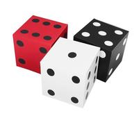 ABOOFAN 3pcs Jumbo Dice Centres