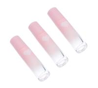 ABOOFAN 3pièces Bouteilles Roll Rechargeables pour Huile Essentielle Lot de Design Élégant Dégradé Rose Parfaites pour Et Cosmétiques