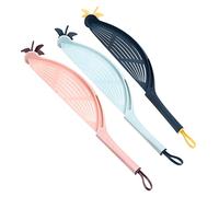 ABOOFAN 3pièces Passoire À Riz Ergonomique Égouttoir Et Laveuse De Fruits Et Légumes Outil De Cuisine Pratique Pour Lavage