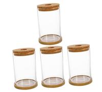 ABOOFAN 4 Ensembles Vase Hydroponique Paysage Conteneur Bouteille Conteneur D'écosystème Bouteille Transparente Pot De Terrarium en Verre Terrarium Écosystème Un Verre