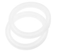 ABOOFAN 4 Pièces Anneau Diffuseur D'arôme en Silicone pour Ampoule | Diffusion Stable et Continue, Structure à Large Bord, pour Ampoule à Incandescence et Halogène, Blanc