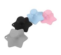 ABOOFAN 4 Pièces Brosse Nettoyante Visage en Silicone Douce pour Peau Sensible, Améliore L'absorption des Soins, pour Voyages et Déplacements