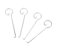 ABOOFAN 4 Pièces Crochet Pétrisseur de Rechange pour Machines, Métal | Remplacement Précis, Finition Polie, Résiste à Rouille, Renforcée, pour Planche à Pétrir
