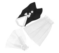 ABOOFAN 4 Pièces Housses Décoratives pour Bouteilles de Vin pour Mariage Accessoires pour Vin Manchons pour Bouteilles Décorations de Mariage