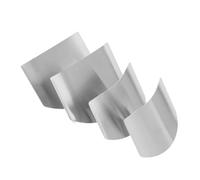 ABOOFAN 4 Pièces Protège-mains à légumes coupe-oignon garde-doigt pour protège-mains pour trancheuse gardien de doigt pour la préparation des repas Acier inoxydable