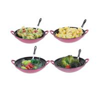 ABOOFAN 4 Pièces Simulation Mini Jeu Alimentaire Choses Miniatures Petite Nourriture Mini Accessoires de Maison Jeu de Cuisine Jouets Alimentaires Faux Aliments pour Enfants Riz simulé PVC