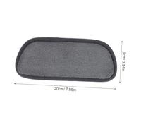 ABOOFAN 4 pièces Tapis Absorbant Réutilisable pour Réfrigérateur Coussins Éclaboussures Tapis de Récupération Eau pour Bac Égouttage et à Usure Facile à Nettoyer Gris à Carreaux