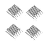 ABOOFAN 40 Pièces End Mill Engraving Bits Tungsten Steel Cnc Router Bits With Shank For Pcb Wood Metal And Plastic Carving Tools