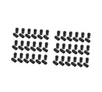 ABOOFAN 400 Pièces Bouchon Anti-poussière Verseur De Vin Bouchons Verseurs De Cuisine Couvercle Pour Distributeur Capuchon Pvc Noir