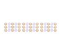 ABOOFAN 45 Pièces Mini Casquette Tissée Artisanale Kaki 5cm pour Poupées | Accessoire Fait Main, Tissu Léger, Décor Miniature Vintage, pour Vitrines et Ambiances Rustiques