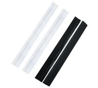ABOOFAN 4pièces Joint Étanchéité Cuisine Silicone T-forme Cache-fente Pour Plaque Cuisson Et Cuisinière Protection Plan De Travail Anti-graisse Facile à Installer Et Nettoyer Noir Et Blanc